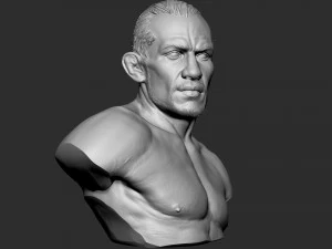 Busto de Tony Ferguson Modelo de Impressão 3D