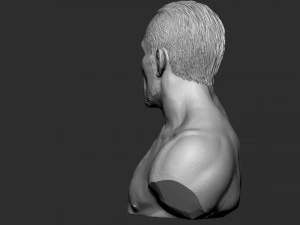 Busto de Tony Ferguson Modelo de Impressão 3D