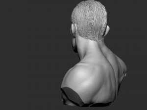 Tony Ferguson bust Modelo de Impressão 3D