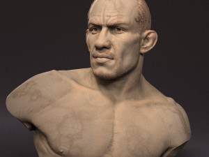 Tony Ferguson bust Modelo de Impressão 3D