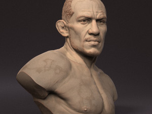 Tony Ferguson bust Modelo de Impressão 3D