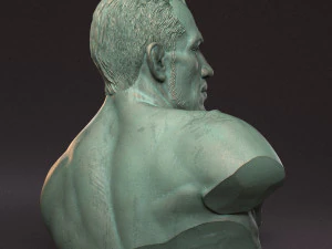 Busto de Tony Ferguson Modelo de Impressão 3D