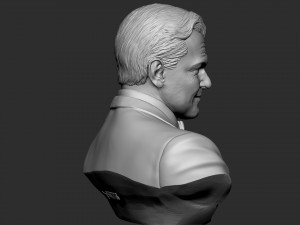Leonardo DiCaprio as gatsby 3Dプリントモデル
