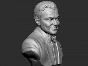 Leonardo DiCaprio as gatsby 3Dプリントモデル