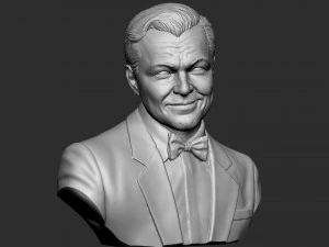 Leonardo DiCaprio como Gatsby Modelo de Impressão 3D