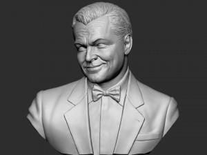 Leonardo DiCaprio as gatsby 3Dプリントモデル