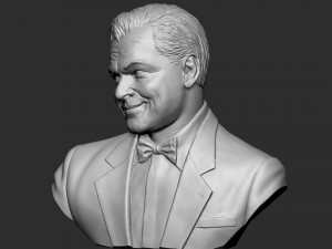 Leonardo DiCaprio as gatsby 3Dプリントモデル