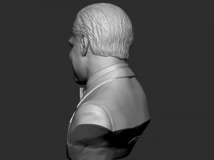 Leonardo DiCaprio as gatsby 3Dプリントモデル