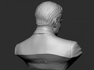 Leonardo DiCaprio as gatsby 3Dプリントモデル