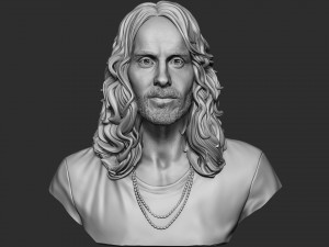 Jared Leto Model Cetak 3D