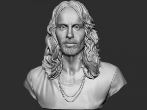 Jared Leto Model Cetak 3D