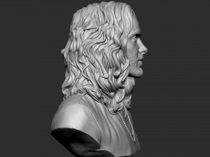 Jared Leto Model Cetak 3D