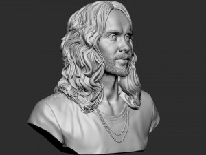 Jared Leto Model Cetak 3D