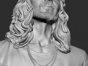 Jared Leto Model Cetak 3D