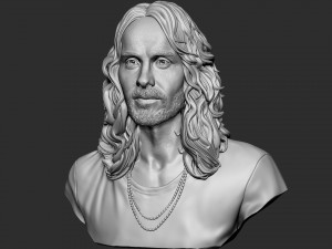 Jared Leto Model Cetak 3D