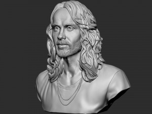 Jared Leto Model Cetak 3D