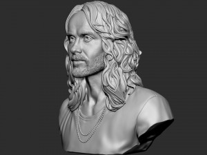 Jared Leto Model Cetak 3D