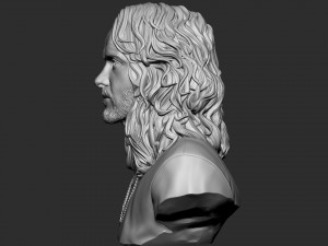 Jared Leto Model Cetak 3D