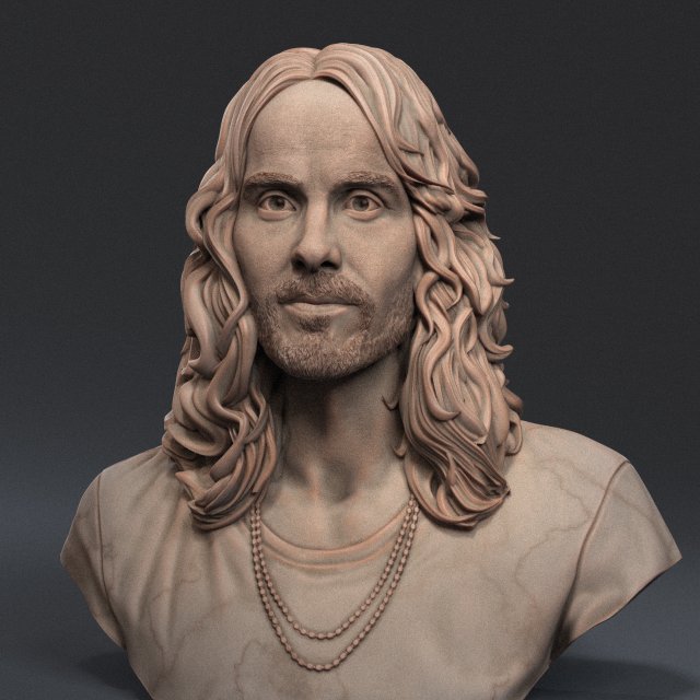 Jared Leto Model Cetak 3D .c4d .max .obj .3ds .fbx .stl .blend 