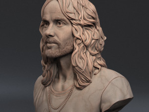 Jared Leto Model Cetak 3D