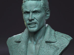 Jared Leto als Joker 3D Druckmodell