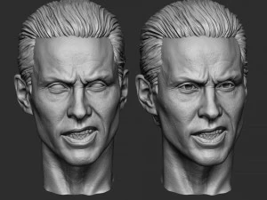Jared Leto as Joker head 3D Print Model