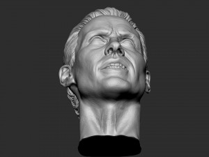 Jared Leto as Joker head 3D Print Model