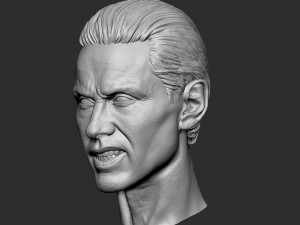 Jared Leto as Joker head 3D Print Model