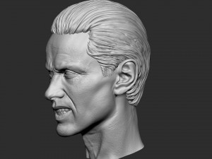 Jared Leto as Joker head 3D Print Model