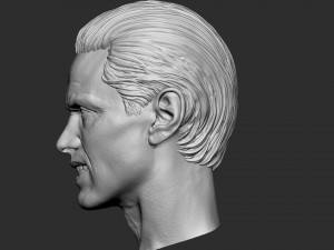 Jared Leto as Joker head 3D Print Model