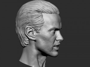 Jared Leto as Joker head 3D Print Model