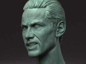 Jared Leto as Joker head 3D Print Model