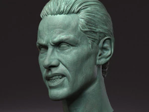 Jared Leto as Joker head 3D Print Model