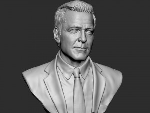 George Clooney Modèles 3D en vedette