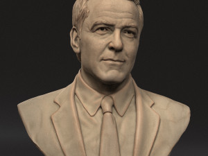 George Clooney 3D 프린트 모델
