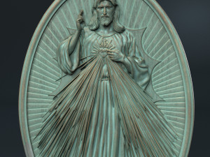 Jesus Relief 11 3D Print Model