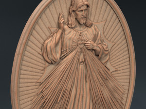 Jesus Relief 11 3D Print Model