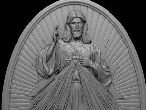 Jesus Relief 11 3D Print Model