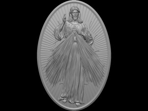 Jesus Relief 11 3D Print Model