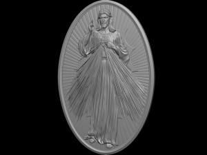 Jesus Relief 11 3D Print Model