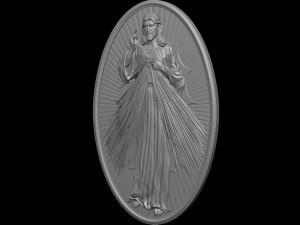 Jesus Relief 11 3D Print Model