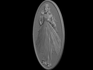 Jesus Relief 11 3D Print Model