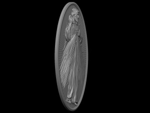 Jesus Relief 11 3D Print Model