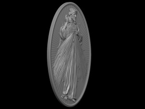 Jesus Relief 11 3D Print Model