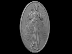 Jesus Relief 11 3D Print Model