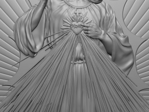 Jesus Relief 11 3D Print Model