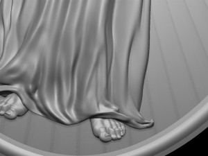 Jesus Relief 11 3D Print Model