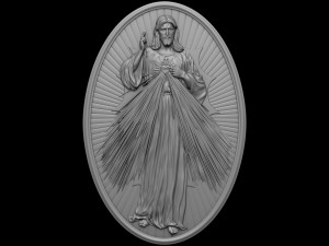 Jesus Relief 11 3D Print Model