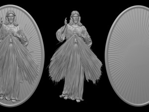 Jesus Relief 11 3D Print Model