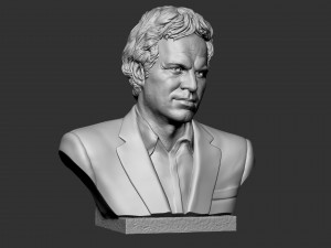 Mark Ruffalo Modelo de Impressão 3D